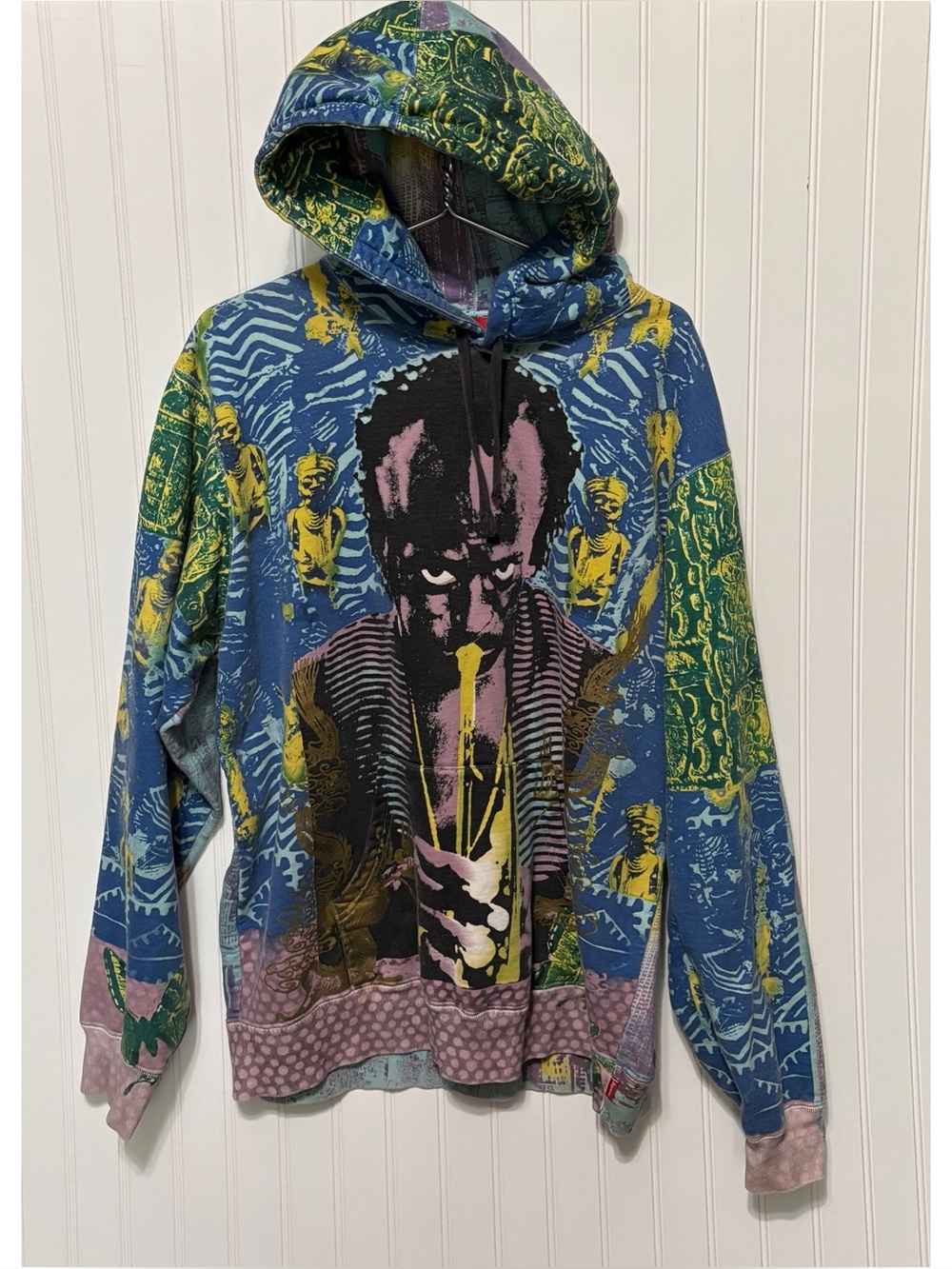 SUPREME x MILES DAVIS 2020 Hoodie JAZZ Sweatshirt Mens Size Extra Large XL